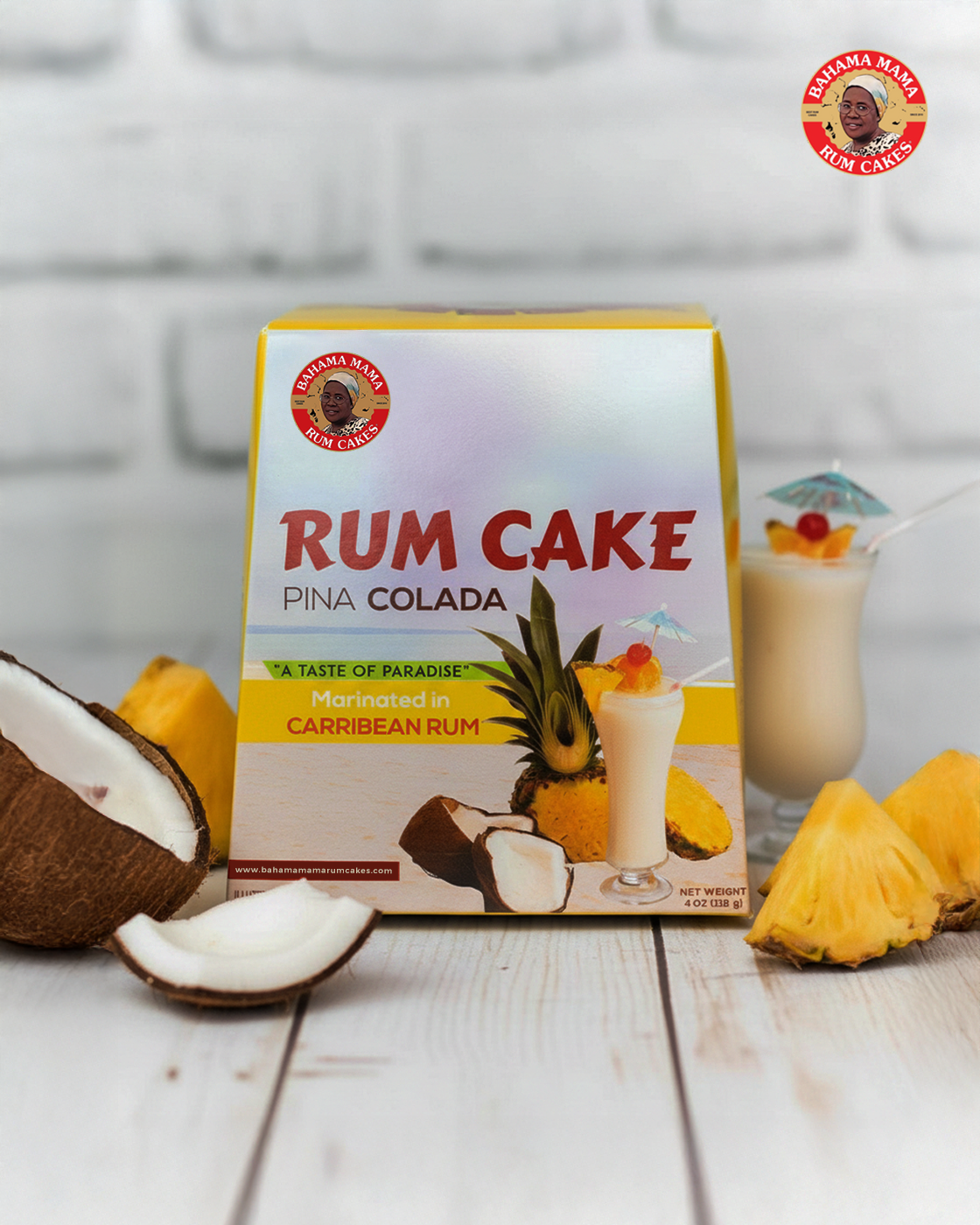 Piña Colada Rum Cake